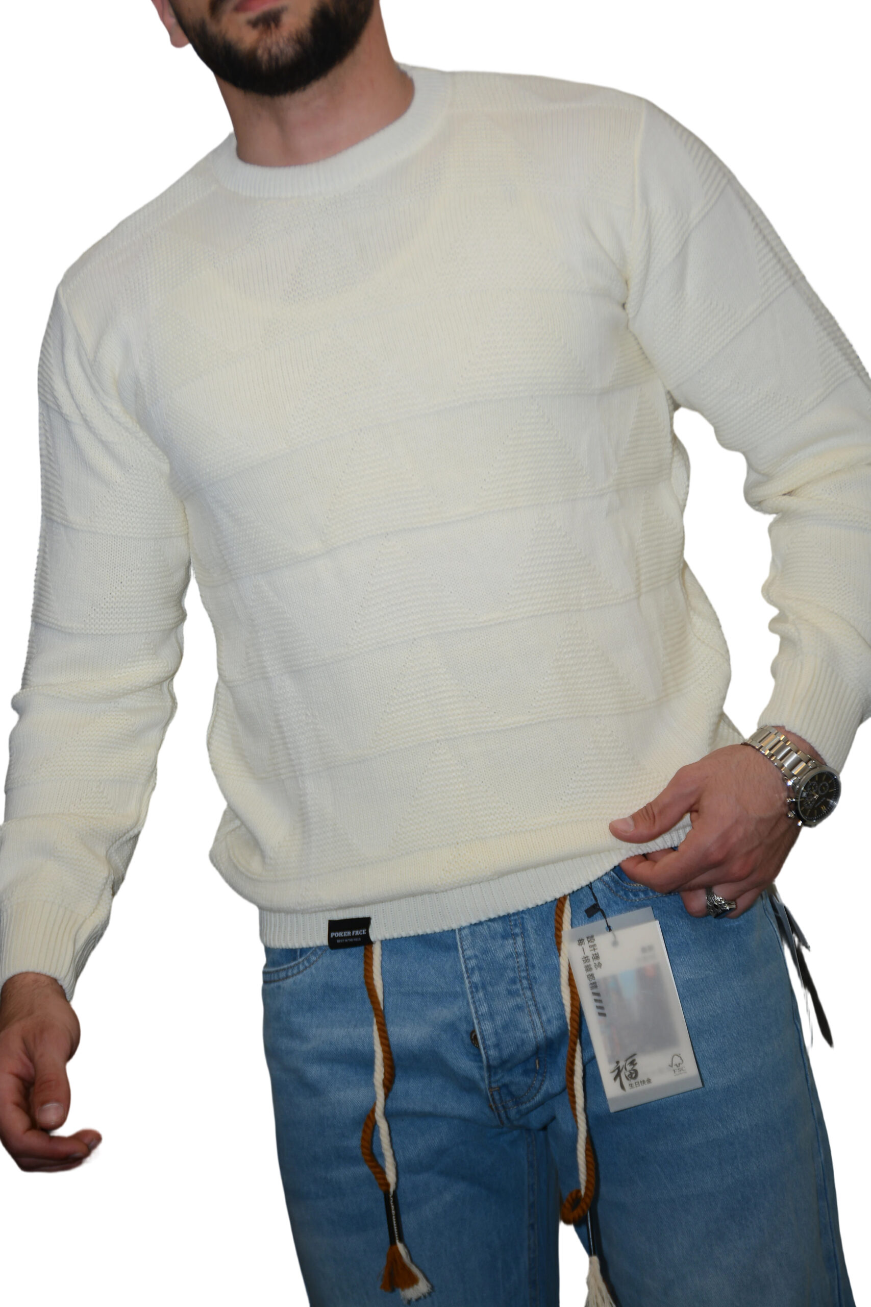 Off-White Knitted Sweater - Image 6