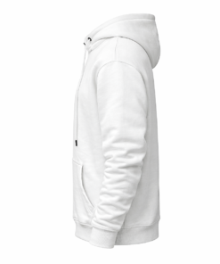 Alternative view of White Hoodie Milton Cotton
