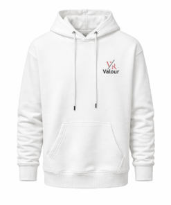 White Hoodie Milton Cotton