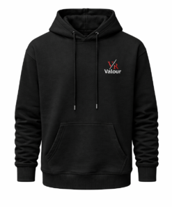 Black Hoodie Milton Cotton