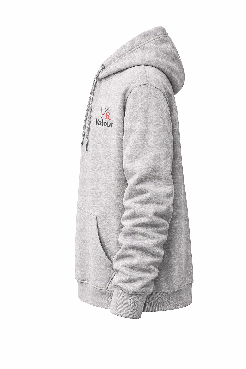 Gray Hoodie Milton Cotton - Image 2