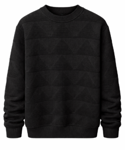 Black Knitted Sweater
